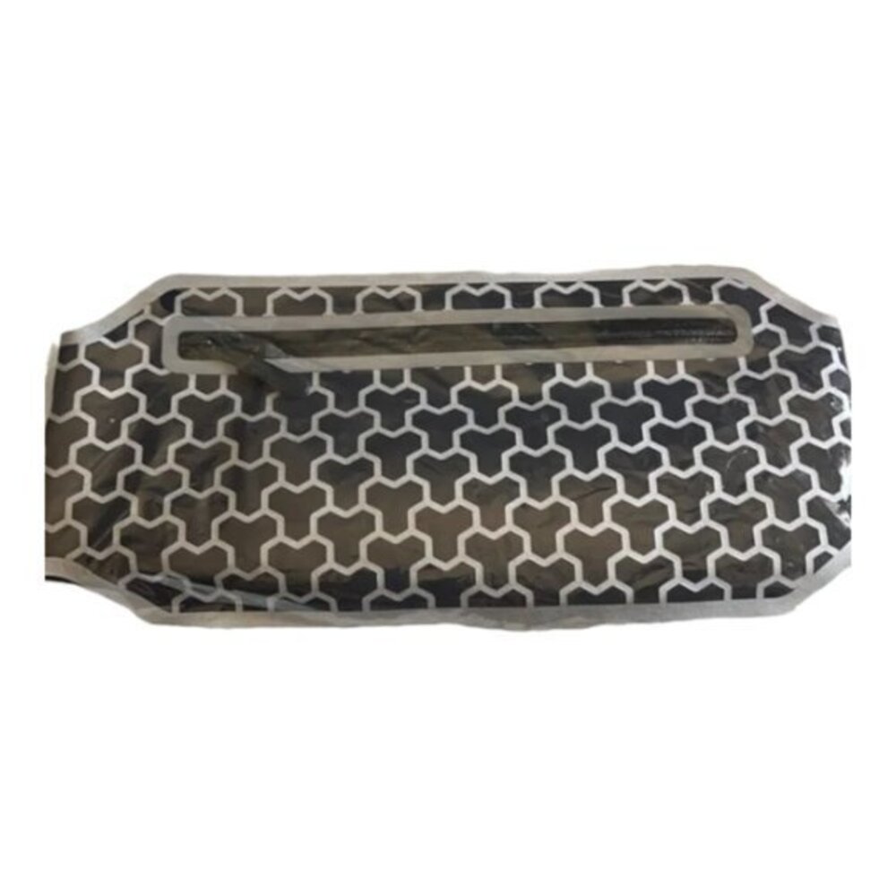 Black Silver Running Wallet Belt Bag Hip Bag Adjustable Belt NWT